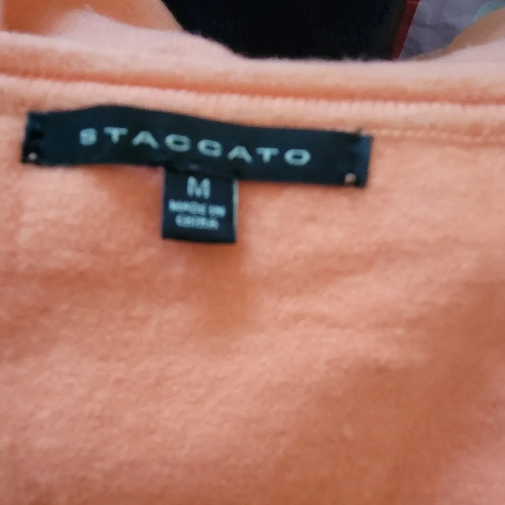 Peach Long Sleeve Sweater